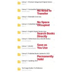 Over 500 million original Kindle books library