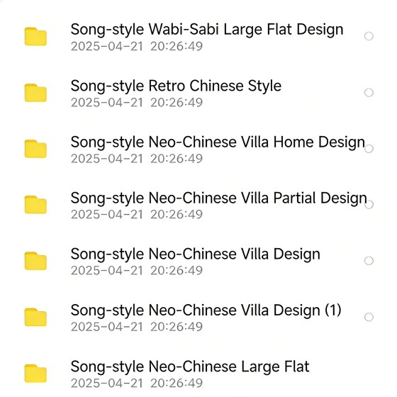 Song-style Song Dynasty aesthetic interior design renderings with Zen-inspired Chinese home decoration gallery