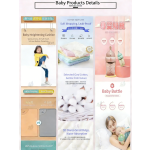 E-commerce graphic design, store decoration, e-commerce beauty product detail page, special page layout