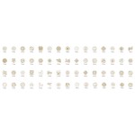 52 Chinese Classical Floral and Animal Patterns AI Vector Assets