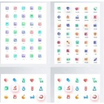 600 UI Icon Design Assets