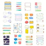 Cartoon Frame Speech Bubble PNG Transparent Material Text Title Frame Banner E-commerce Live Stream Planner Sticky Notes