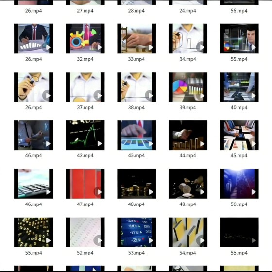 Financial, economic, technology, securities, currency, banking data clips, high-definition short video materials for Kuaishou and TikTok