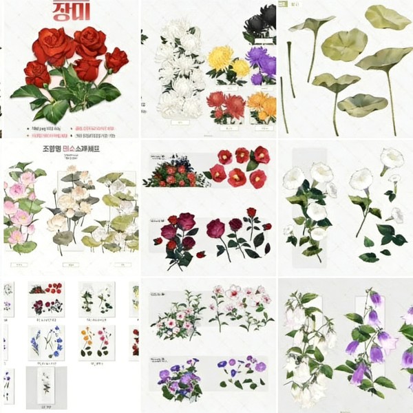 Flower Brush Collection