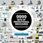 Brochure Template Word Business Introduction Product Hand-painted Catalog CDR Layout PSD Design