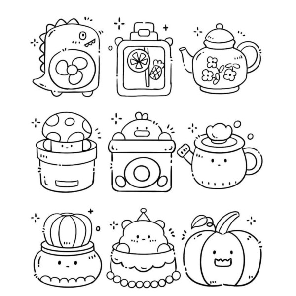 90-page Procreate Brush Control and Grip Material Pack