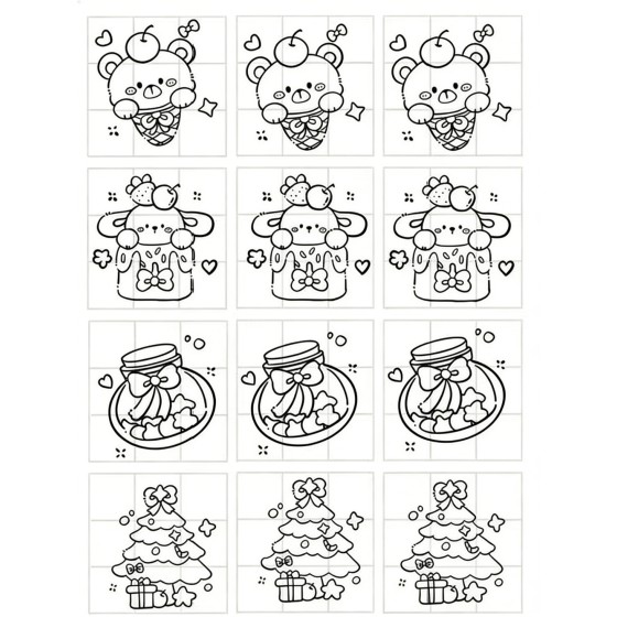 90-page Procreate Brush Control and Grip Material Pack