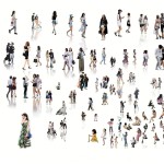 Design Assets PNG & PSD Characters and Buildings