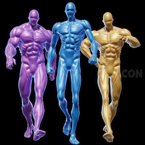 3D Body Pose Reference Material