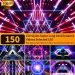 150 Cool and Dynamic Jazz Dance and Street Dance LED Background Video Clips